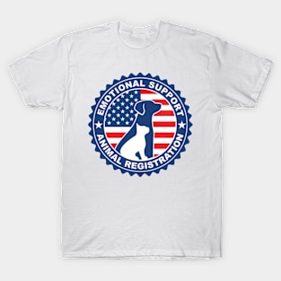 USA Emotional Suport T-Shirt